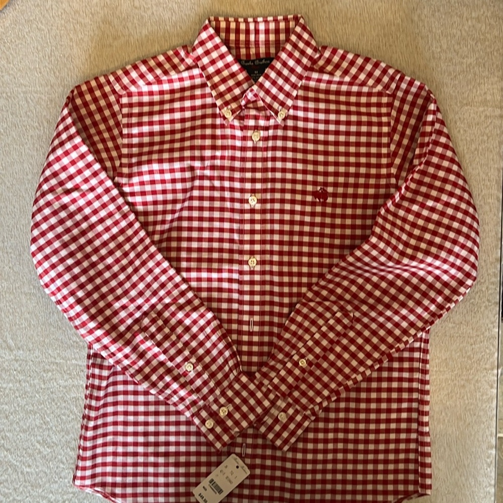 Brooks Brothers boys Oxford polo button-down shirt